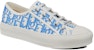 (W) Dior Walk'N'Dior Sulaman Kapas Rendah 'Dior Oblique - Bunga Jagung' KCK211OBE-S11N