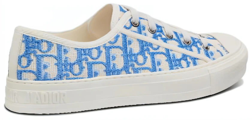(女子)Dior Walk'N'Dior 刺繡棉布低筒 'Dior Oblique - 矢車菊' KCK211OBE-S11N Shop (女子)Dior Walk'N'Dior 刺繡棉布低筒 'Dior Oblique - 矢車菊' KCK211OBE-S11N