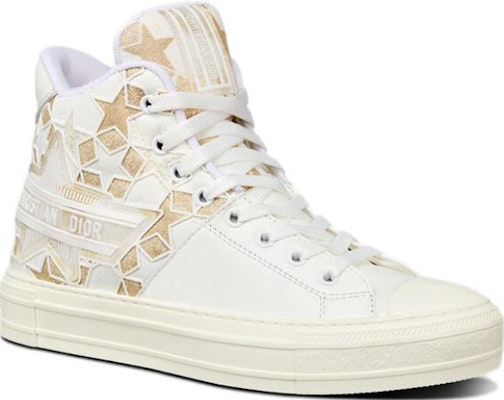 (Women) Dior Walk'n'Dior Gold 'Star Fashion Sneaker' KCK330SZL_S09W Lookbook (Women) Dior Walk'n'Dior Gold 'Star Fashion Sneaker' KCK330SZL_S09W