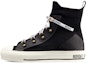 Buy (W) Dior Walk n DIOR High-Top Sneaker Mesh Tekstil & Kulit Anak Lembu 'Hitam' KCK232TLC_S900