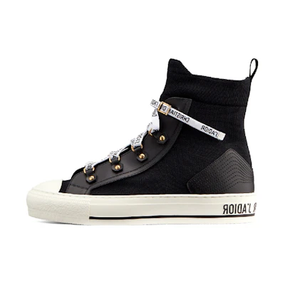 (W) Dior Walk n DIOR High-Top Sneaker Technical Mesh Calfskin 'Black'