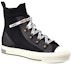 Lookbook (W) Dior Walk n DIOR High-Top Sneaker Mesh Tekstil & Kulit Anak Lembu 'Hitam' KCK232TLC_S900
