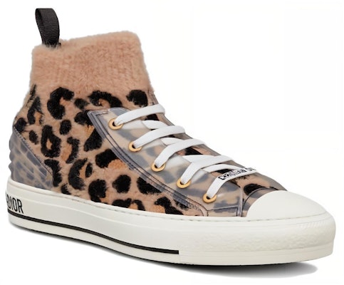 (Women) Dior Walk'n'Dior High-Top Sneakers 'Leopard Print' KCK328KMR_S26U Lookbook (Women) Dior Walk'n'Dior High-Top Sneakers 'Leopard Print' KCK328KMR_S26U