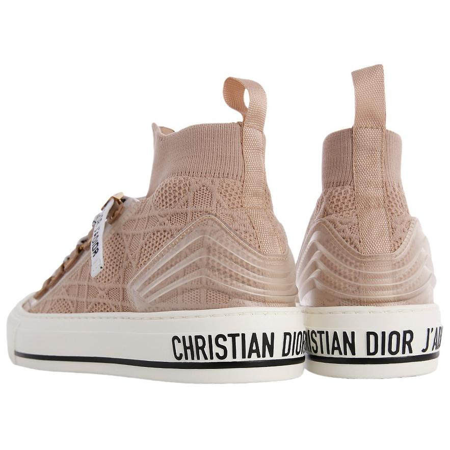 Shop (W) Dior Walk'n'Dior High 'Light Nude Pink' Sepatu Wanita Warna Nude Muda KCK276NKR_S12U