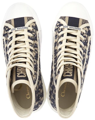 (W) Dior Walk'n'Dior High 'Bordado Oblique Azul Profundo'. KCK382POB_S56B Lookbook (W) Dior Walk'n'Dior High 'Bordado Oblique Azul Profundo'. KCK382POB_S56B