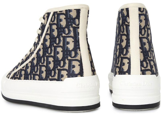 (W) Dior Walk'n'Dior High 'Bordado Oblique Azul Profundo'. KCK382POB_S56B Purchase (W) Dior Walk'n'Dior High 'Bordado Oblique Azul Profundo'. KCK382POB_S56B