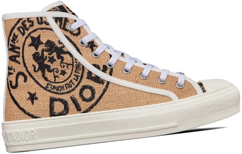 (W) 迪奥Walk'N'Dior高帮鞋'联盟印花-原色米色' KCK355JUR-S29U Order (W) 迪奥Walk'N'Dior高帮鞋'联盟印花-原色米色' KCK355JUR-S29U