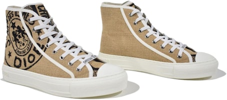 (W) Dior Walk'N'Dior High 'Cetakan Union - Beige Mentah' KCK355JUR-S29U Lookbook (W) Dior Walk'N'Dior High 'Cetakan Union - Beige Mentah' KCK355JUR-S29U