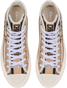 (W) 迪奥Walk'N'Dior高帮鞋'联盟印花-原色米色' KCK355JUR-S29U Purchase (W) 迪奥Walk'N'Dior高帮鞋'联盟印花-原色米色' KCK355JUR-S29U
