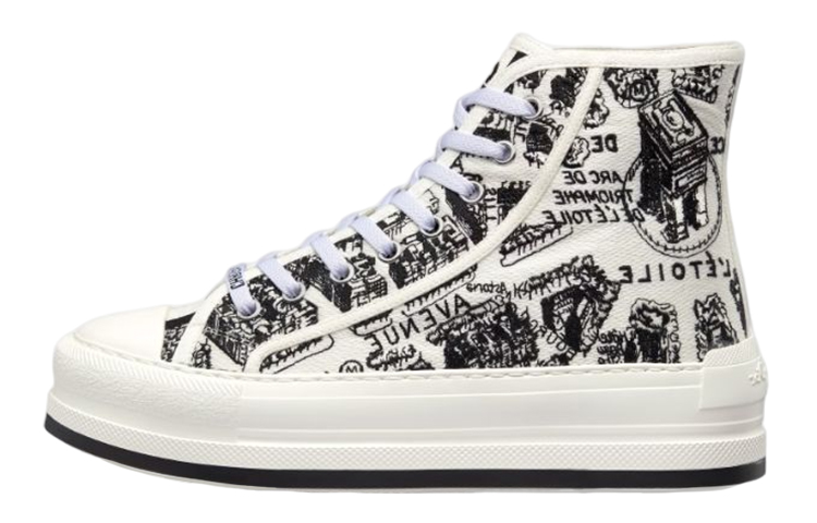 (Women) Dior Walk'n'Dior High 'White Cotton Embroidery' KCK382KPY_S15W