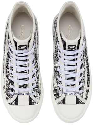 (W) Dior Walk'n'Dior Alta 'Bordado de Algodón Blanco' KCK382KPY_S15W Shop (W) Dior Walk'n'Dior Alta 'Bordado de Algodón Blanco' KCK382KPY_S15W