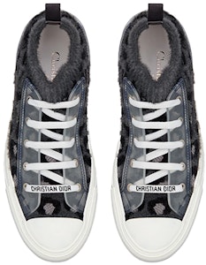 (W) 迪奥 Walk'n'Dior 高帮运动鞋“灰蓝豹纹” KCK328KMR_S27G Shop (W) 迪奥 Walk'n'Dior 高帮运动鞋“灰蓝豹纹” KCK328KMR_S27G