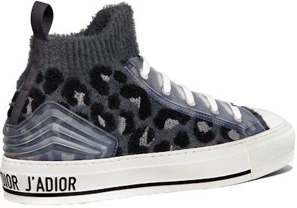 (W) 迪奥 Walk'n'Dior 高帮运动鞋“灰蓝豹纹” KCK328KMR_S27G Purchase (W) 迪奥 Walk'n'Dior 高帮运动鞋“灰蓝豹纹” KCK328KMR_S27G