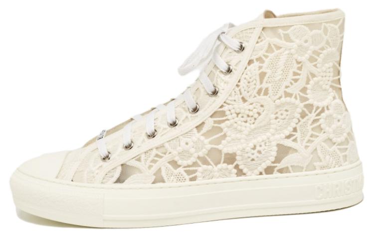 (Women) Dior Walk'n'Dior High Top Sneaker 'White Fashion' KCK354MCM_S03W