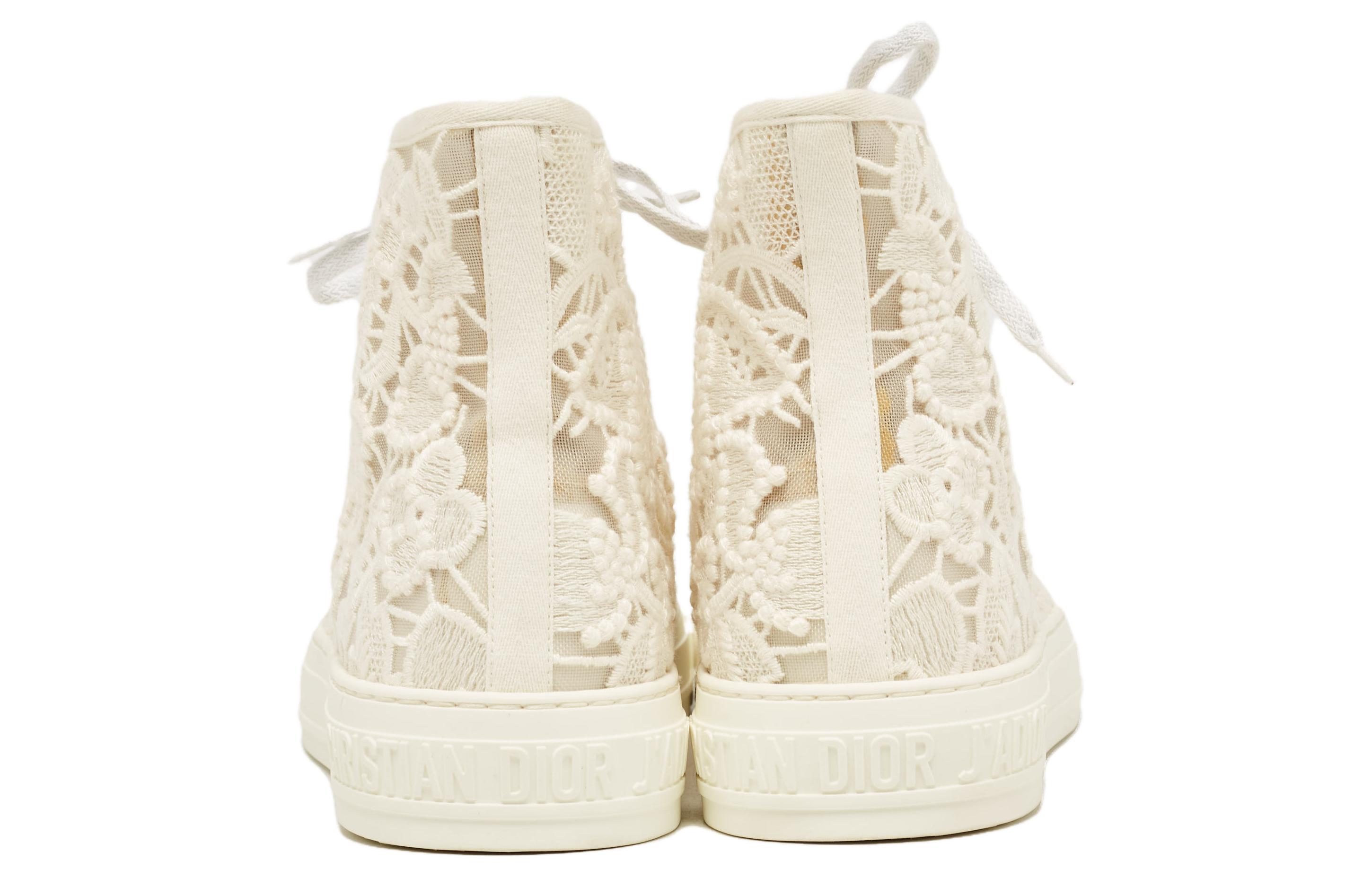 Shop (W) 디올 워크앤디올 하이탑 스니커즈 (화이트) KCK354MCM_S03W