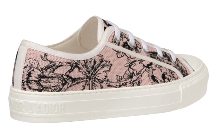 Lookbook (W) Dior Walk''n''Dior Lage Sneaker ''Nude Geborduurd Canvas'' KCK211GRB_S15X