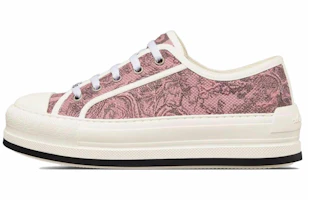 (Women) Dior Walk'n'Dior Low-Top Sneakers 'Pink Embroidered Canvas' KCK385TJE_S62P (Women) Dior Walk'n'Dior Low-Top Sneakers 'Pink Embroidered Canvas' KCK385TJE_S62P