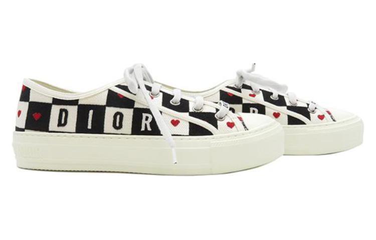 Lookbook (W) Dior Walk'n'Dior Rendah 'Hitam Cream' Sneaker KCK211DAM_S17X