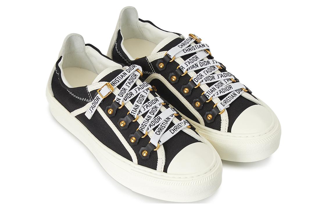 Order (W) 迪奥 Walk'n'Dior 低帮'黑白'运动鞋 KCK304CVE_S900