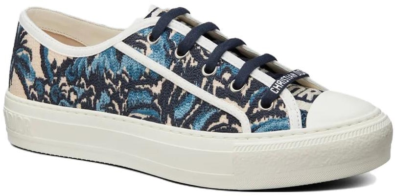 (Women) Dior Walk‘n‘Dior Low 'Blue White' KCK211TIE_S74B Lookbook (Women) Dior Walk‘n‘Dior Low 'Blue White' KCK211TIE_S74B