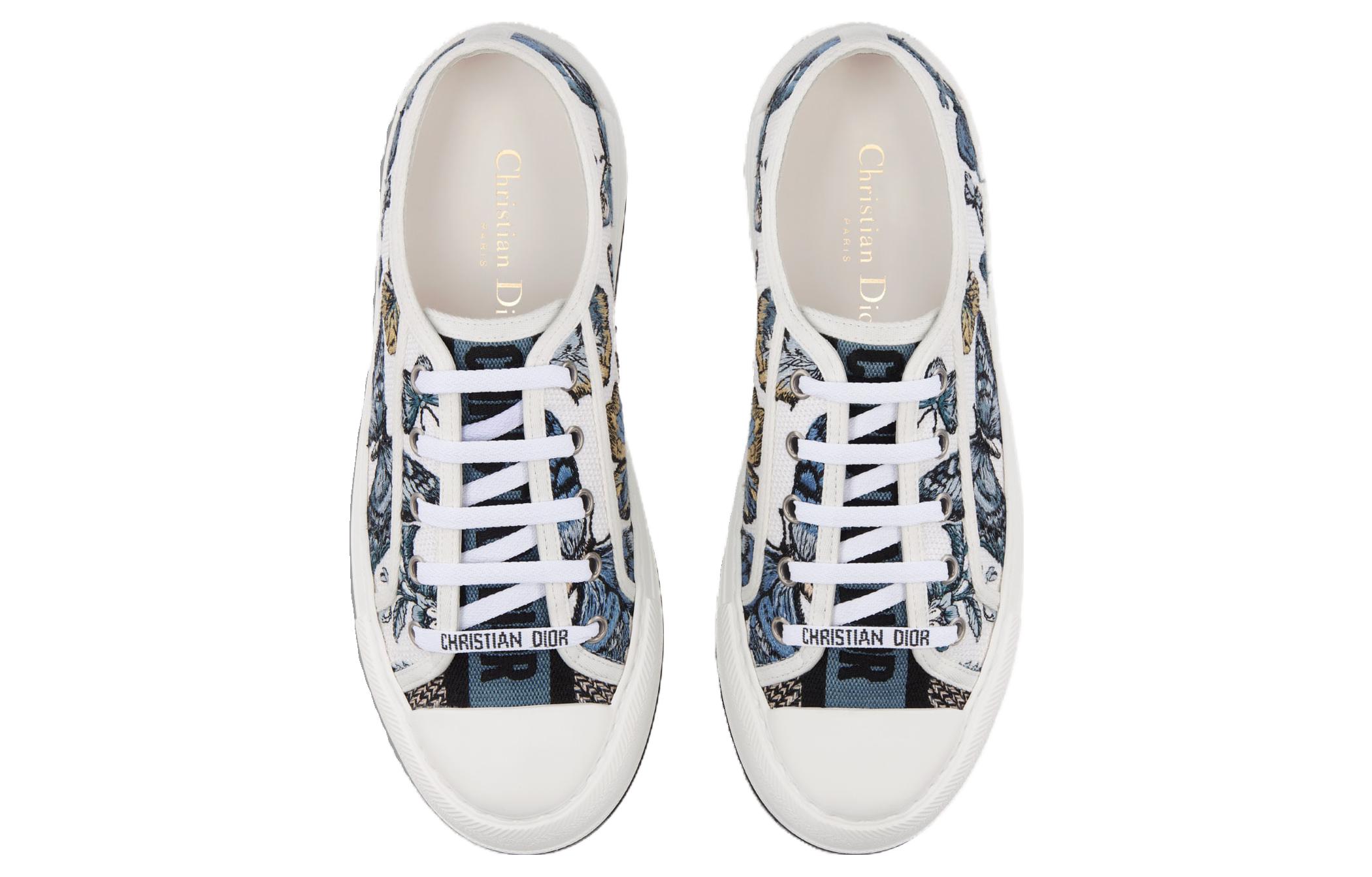 Shop (W) Dior Walk 'n' Dior Rendah 'Biru Putih' KCK385TMX_S60W