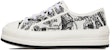 (W) Dior Walk'n'Dior Rendah 'Kanvas Sulaman Putih' KCK385KPY_S15W