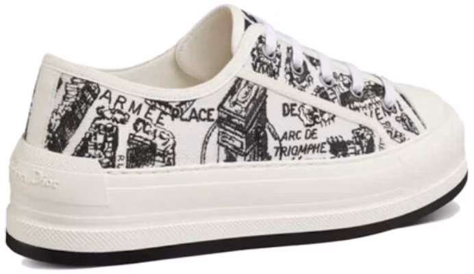 (W) Dior Walk'n'Dior Bajo 'Lienzo Bordado Blanco' KCK385KPY_S15W Lookbook (W) Dior Walk'n'Dior Bajo 'Lienzo Bordado Blanco' KCK385KPY_S15W