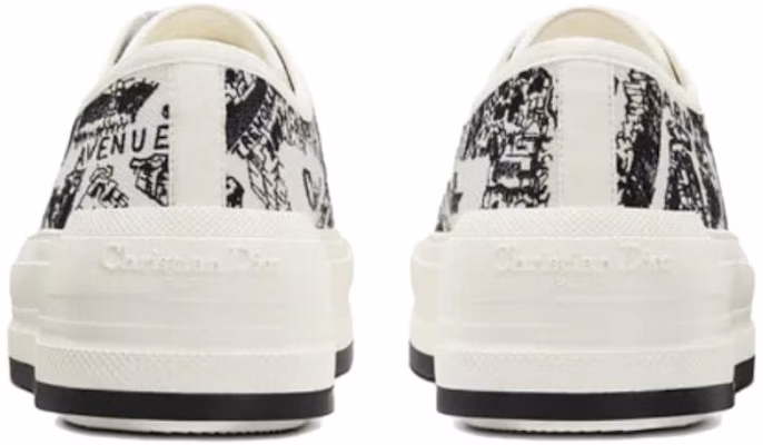 (W) Dior Walk'n'Dior Bajo 'Lienzo Bordado Blanco' KCK385KPY_S15W Shop (W) Dior Walk'n'Dior Bajo 'Lienzo Bordado Blanco' KCK385KPY_S15W