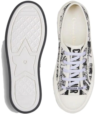 (W) Dior Walk'n'Dior Bajo 'Lienzo Bordado Blanco' KCK385KPY_S15W Purchase (W) Dior Walk'n'Dior Bajo 'Lienzo Bordado Blanco' KCK385KPY_S15W