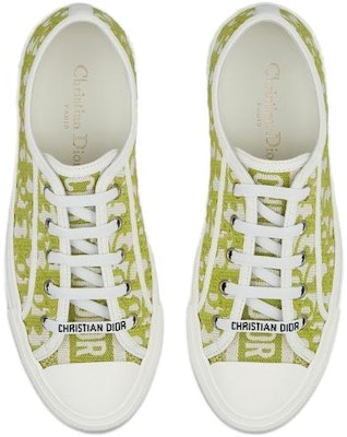 DIOR迪奧 Walk'n'Dior 耐磨防滑 低筒 休閒板鞋 女款 綠黃色 Shop DIOR迪奧 Walk'n'Dior 耐磨防滑 低筒 休閒板鞋 女款 綠黃色