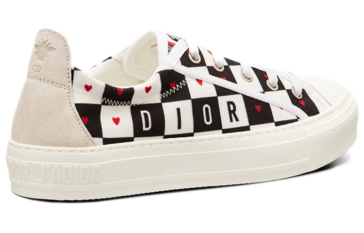 Shop (W) Dior Walk'n'Dior Rendah 'Putih Hitam Merah' KCK326DAC_S17X