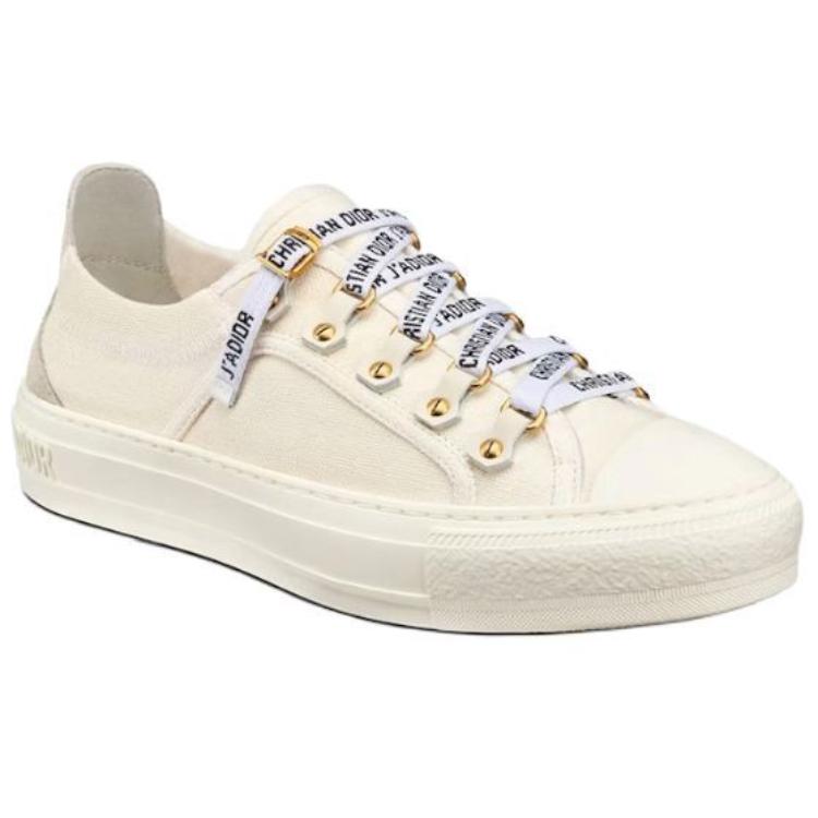 Lookbook Dior迪奧 Walk‘n‘Dior 低幫 時尚板鞋 女款 白