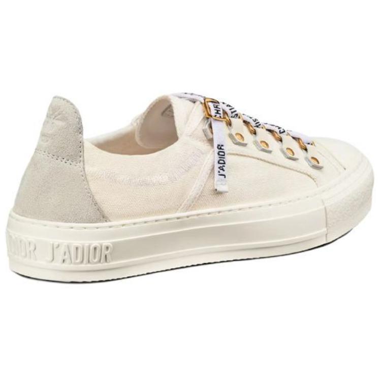 Shop Dior迪奧 Walk‘n‘Dior 低幫 時尚板鞋 女款 白