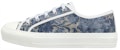 (W) Dior Walk'n'Dior Rendah Biru 'Sulam Denim' KCK211BUD_S91B