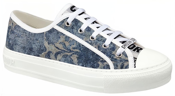 (Women) Dior Walk'n'Dior Low Blue 'Denim Embroidered' KCK211BUD_S91B Order (Women) Dior Walk'n'Dior Low Blue 'Denim Embroidered' KCK211BUD_S91B