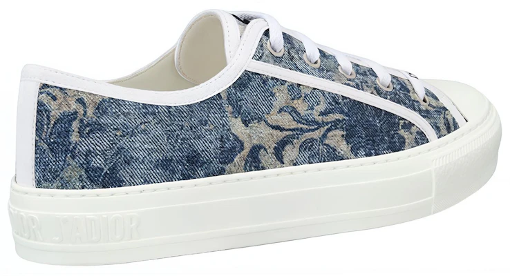 Dior迪奧 Walk‘n‘Dior 牛仔布 刺繡 板鞋 女款 藍色 Lookbook Dior迪奧 Walk‘n‘Dior 牛仔布 刺繡 板鞋 女款 藍色