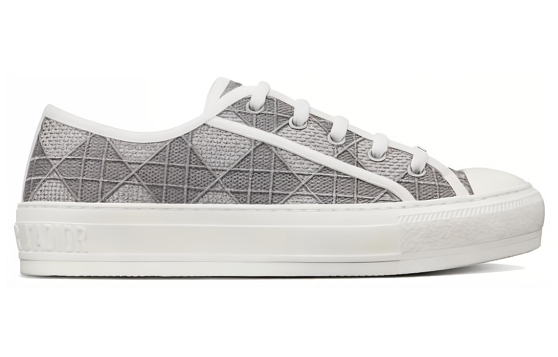 Order (W) Dior Walk'n'Dior Sepatu Low Top 'Abu-Abu' KCK211LOE_S75K