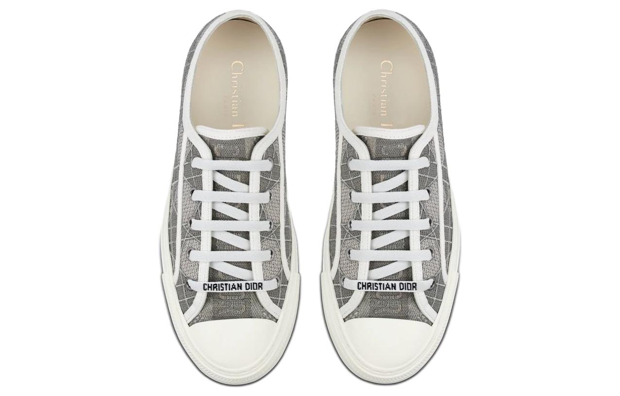 Shop (W) Dior Walk'n'Dior Sepatu Low Top 'Abu-Abu' KCK211LOE_S75K