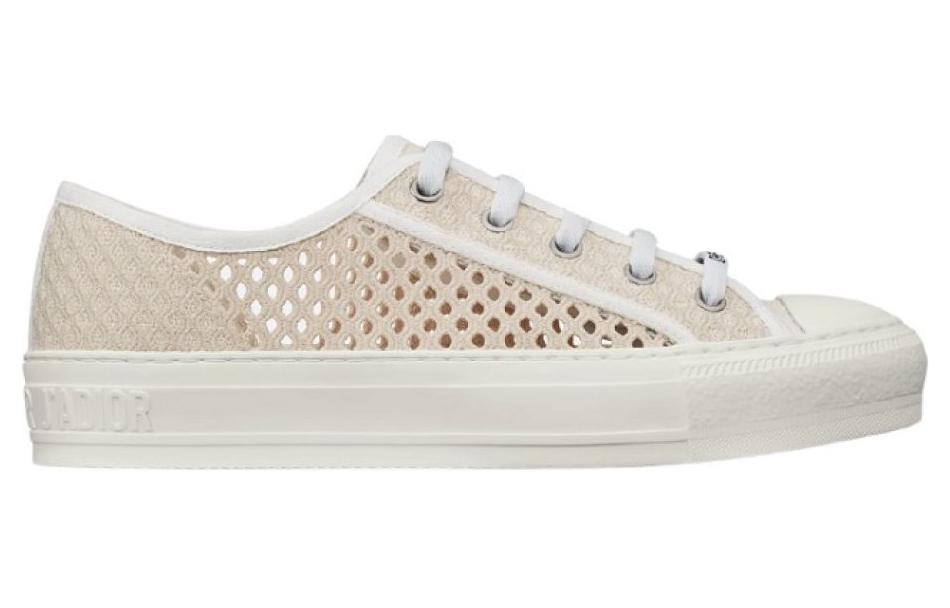 Order (W) Dior Walk'n'Dior ベージュ ロートップスニーカー KCK297EMR_S33U