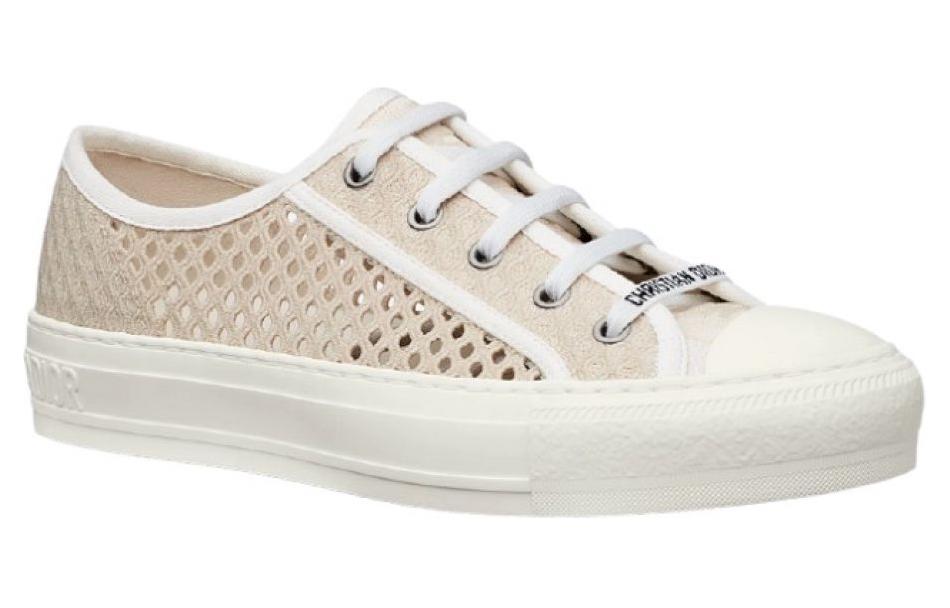 Lookbook (W) Dior Walk'n'Dior ベージュ ロートップスニーカー KCK297EMR_S33U