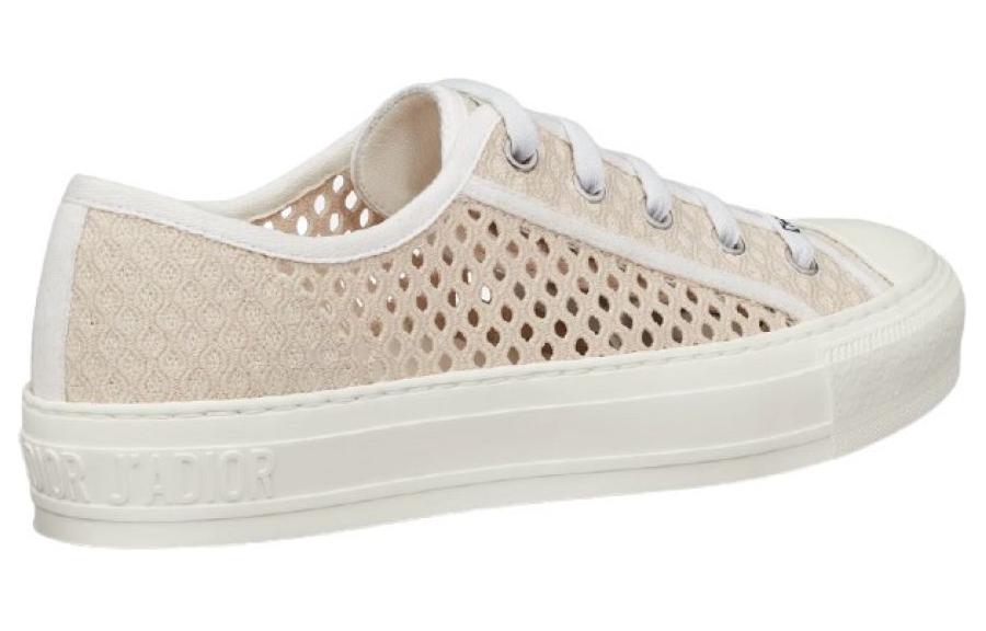 Shop (W) Dior Walk'n'Dior ベージュ ロートップスニーカー KCK297EMR_S33U