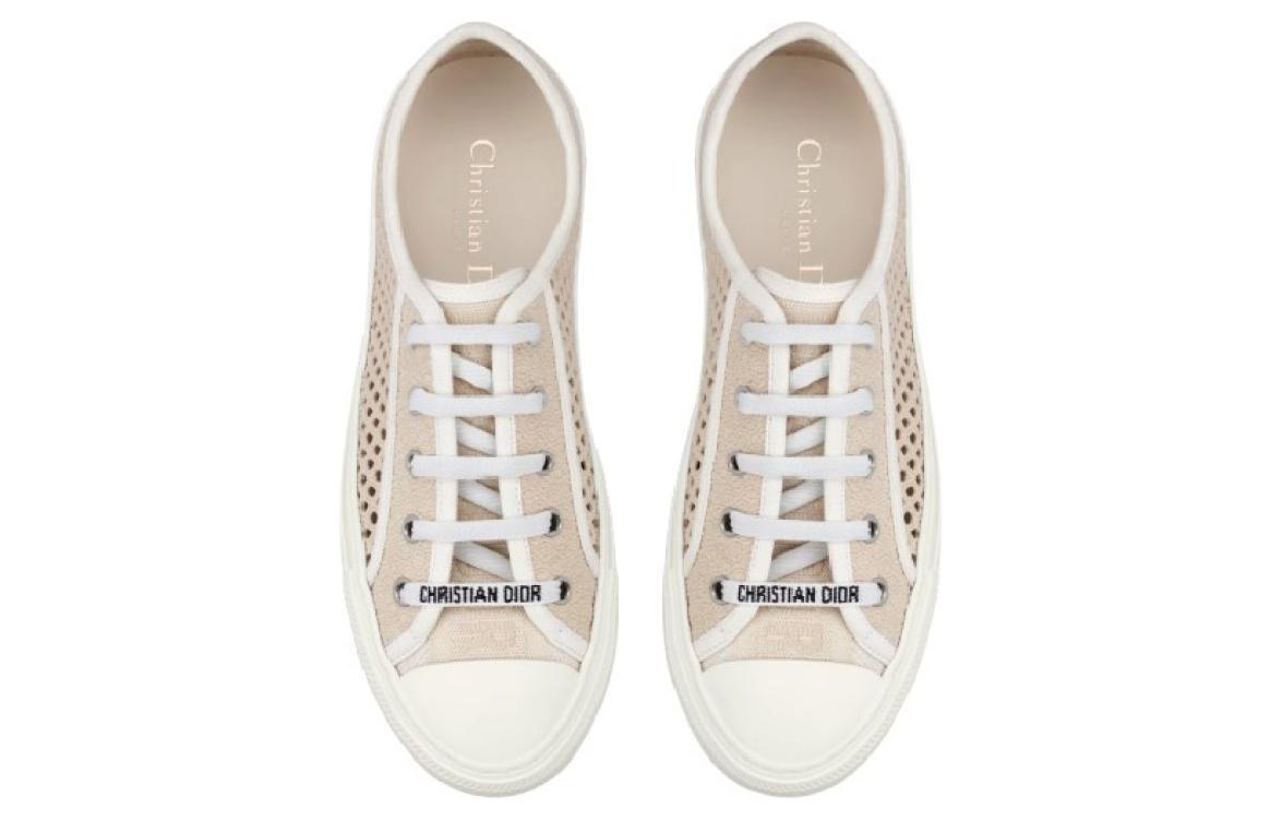 Purchase (W) Dior Walk'n'Dior ベージュ ロートップスニーカー KCK297EMR_S33U