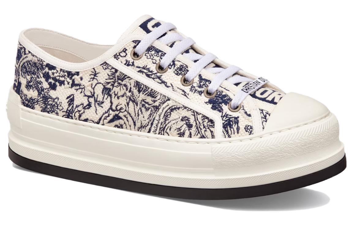 Order (W) Zapatillas Bajas Dior Walk'n'Dior 'Bordado Blanco Azul' KCK385TJE_S68B