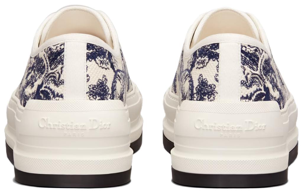 Shop (W) Zapatillas Bajas Dior Walk'n'Dior 'Bordado Blanco Azul' KCK385TJE_S68B