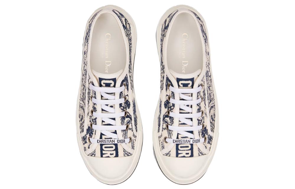 Purchase (W) Zapatillas Bajas Dior Walk'n'Dior 'Bordado Blanco Azul' KCK385TJE_S68B