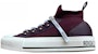 (W) Dior Walk'N'Dior Mid 'Merah Gelap' KCK231TLC-S33R
