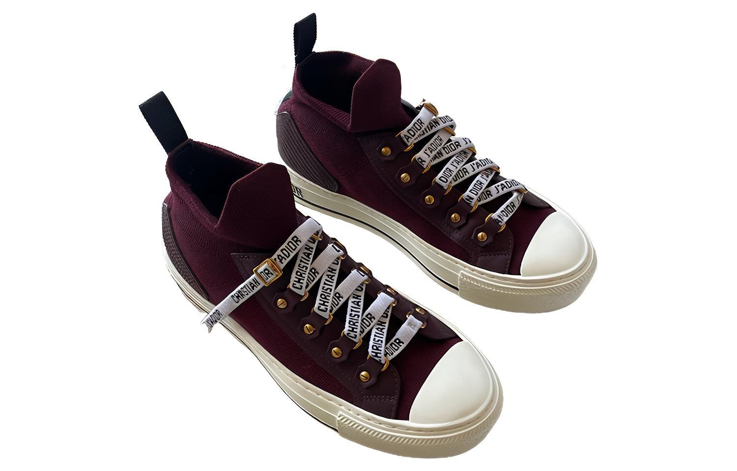 Lookbook (W) 워크앤디올 미드 "루즈 느와" (Dior Walk'N'Dior Mid "Rouge Noir") KCK231TLC-S33R