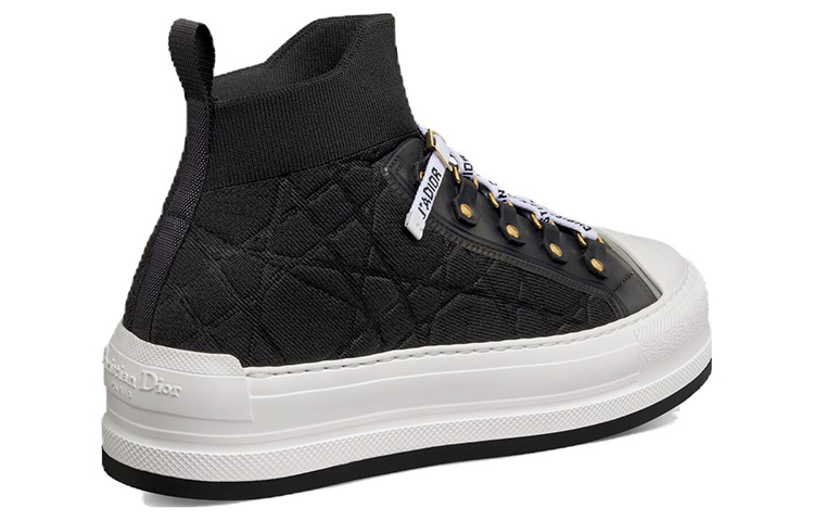 Lookbook (W) Zapatillas Dior Walk'n'Dior Mid-Top 'Negro' KCK389CHK_S900
