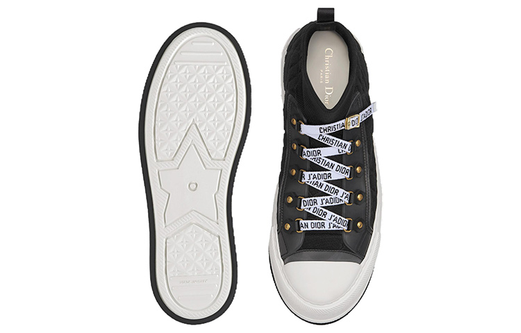 Details for (W) Zapatillas Dior Walk'n'Dior Mid-Top 'Negro' KCK389CHK_S900