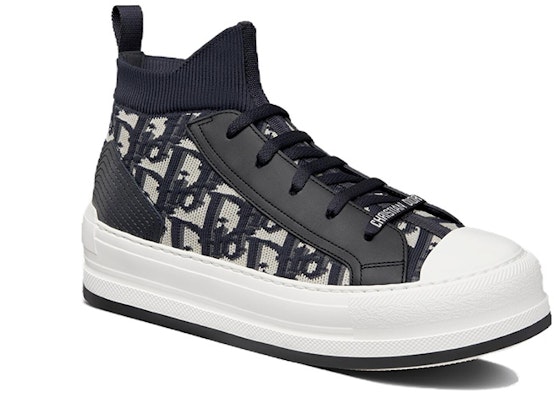 (Women) Dior Walk'n'Dior Mid-Top Sneaker 'Black White' KCK393TOK_S56B Order (Women) Dior Walk'n'Dior Mid-Top Sneaker 'Black White' KCK393TOK_S56B